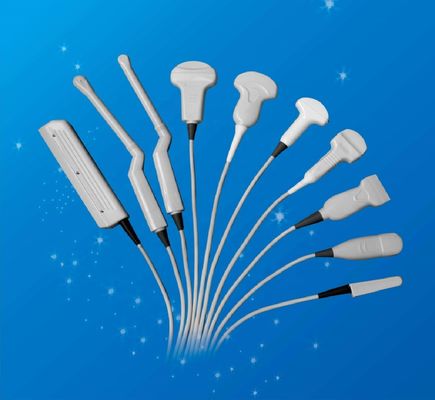 Transductor ultrasónico de tipo sonda convexa para Hitachi C251 Ultrasonido Noblus Diagnostic