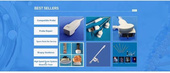 Guía de biopsia compatible con ultrasonido de matriz en fases PH S5-1 para un diagnóstico médico preciso